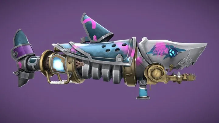 PBR Game 3D Models - Jinx   Arcane Fishbones