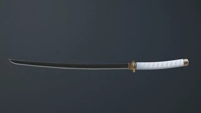 PBR Game 3D Models - Katana Game Ready samurai sword