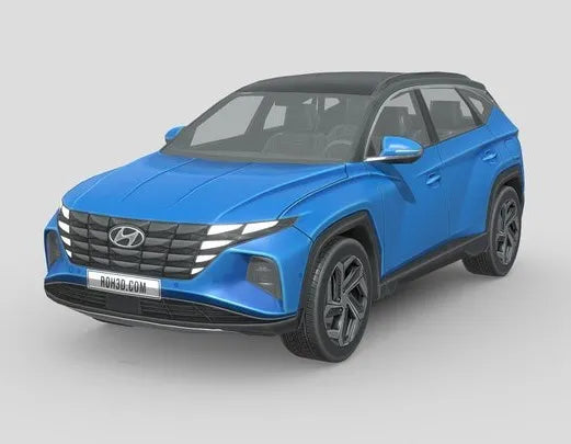 PBR Game 3D Models - Low Poly Car   Hyundai Tucson 2021