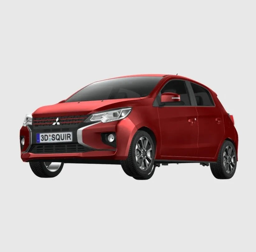 PBR Game 3D Models - Mitsubishi Mirage 2020