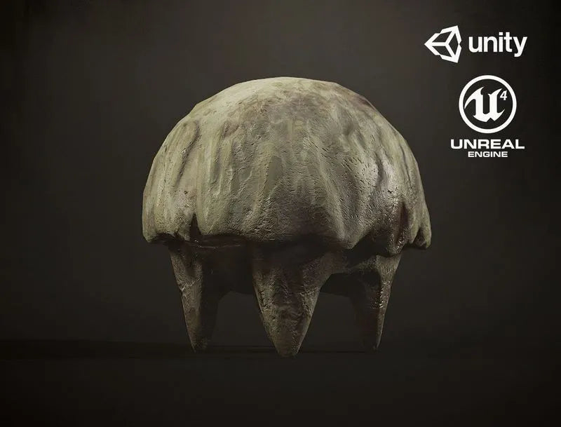 PBR Game 3D Models - Mushroom Monster1
