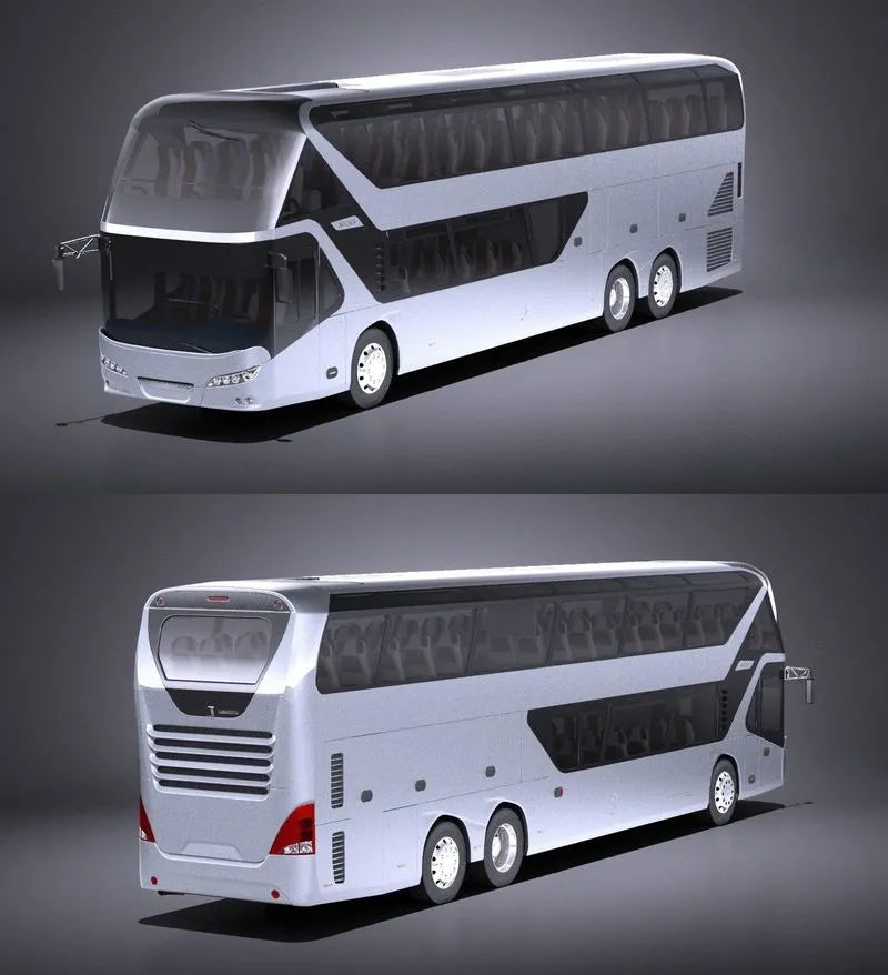 PBR Game 3D Models - Neoplan Skyliner 2017