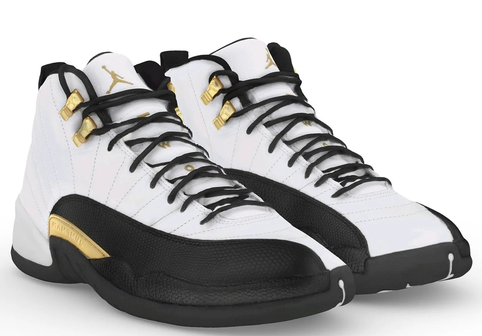 PBR Game 3D Models - Nike Air Jordan 12 Retro Royalty