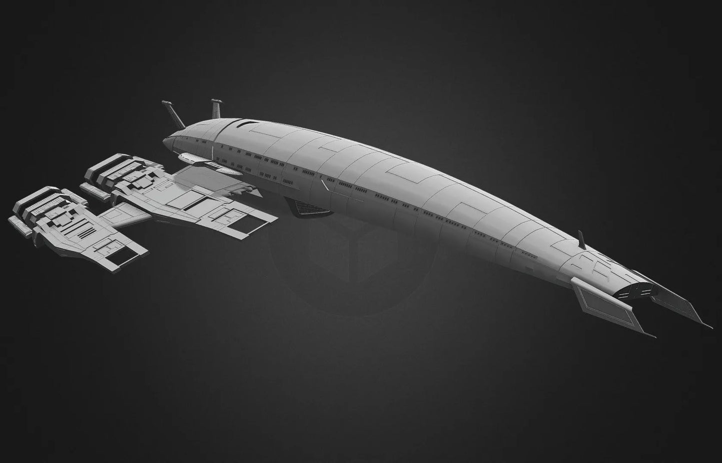 PBR Game 3D Models - Normandia Sr2