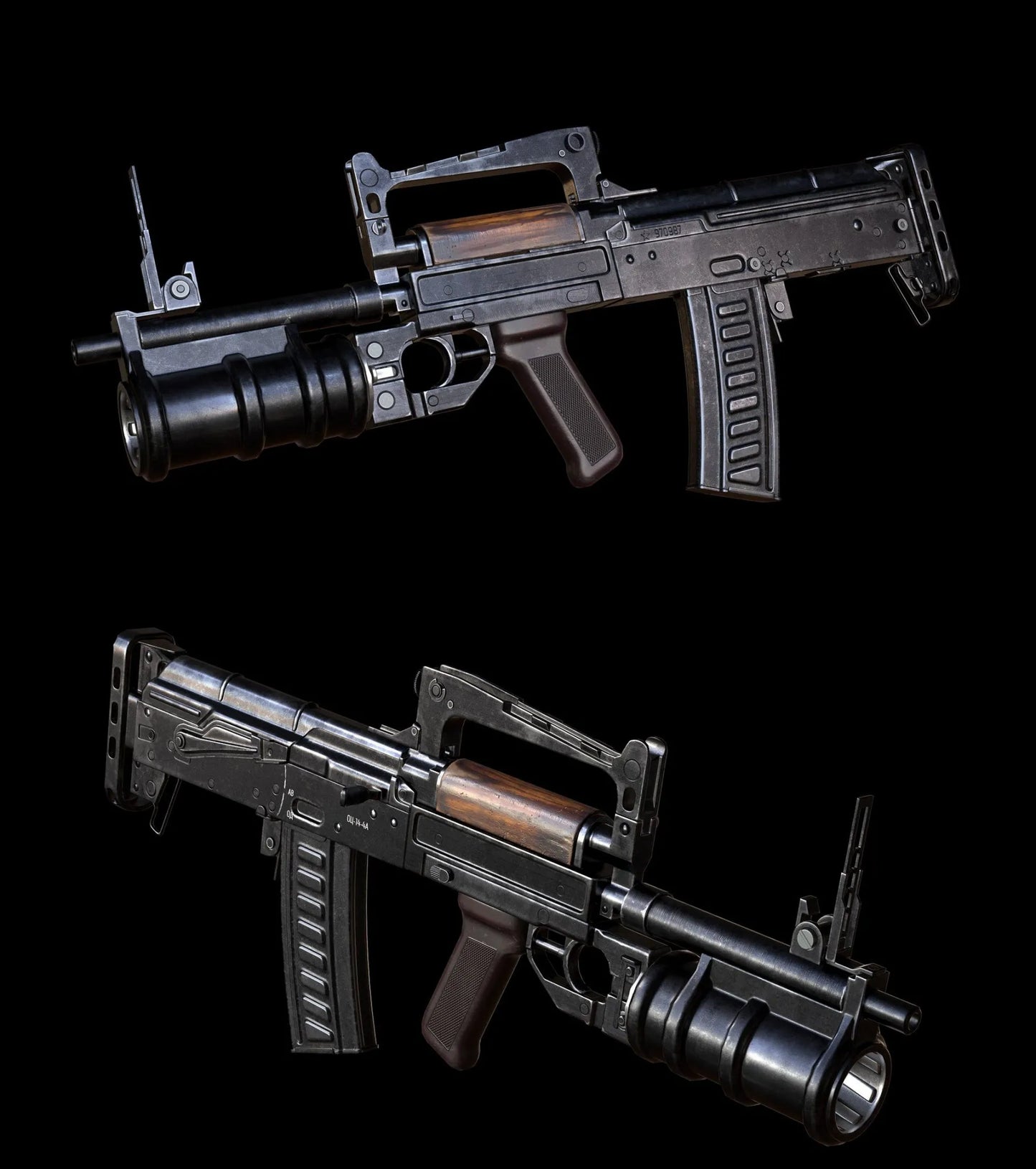 PBR Game 3D Models - OC14 Groza