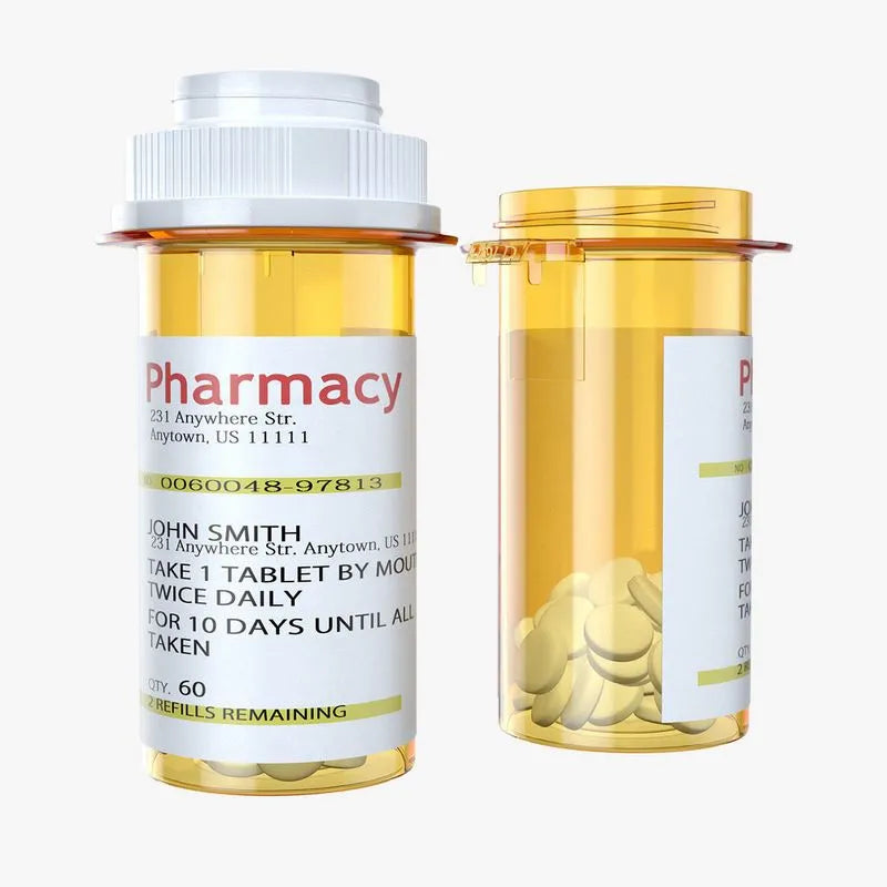 PBR Game 3D Models - Pill Bottle