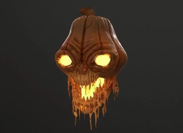 PBR Game 3D Models - Pumpkin 2 halloween