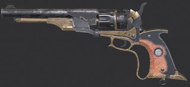 PBR Game 3D Models - Revolver Westwood