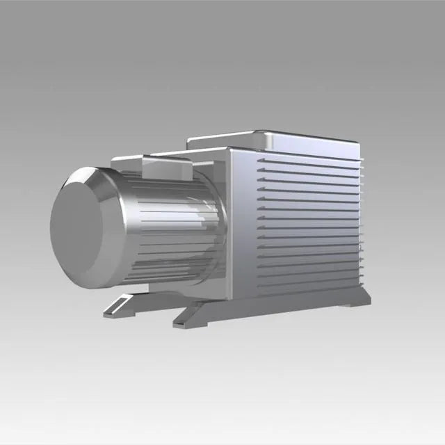PBR Game 3D Models - Rotary vane vacuum pump