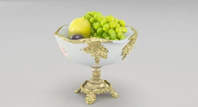 PBR Game 3D Models - Royal Vase for fruit