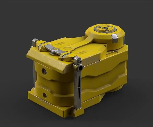 PBR Game 3D Models - Sci-Fi Loot box 3