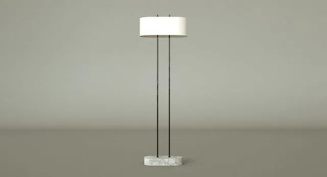 PBR Game 3D Models - Shiro Floor Lamp