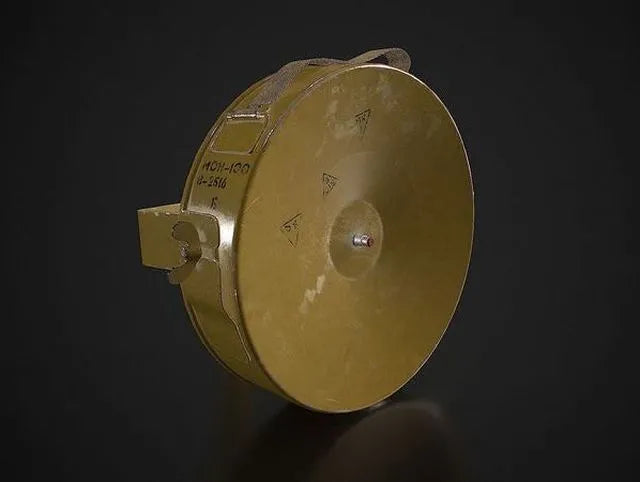 PBR Game 3D Models - Soviet anti-personnel mine MON-100