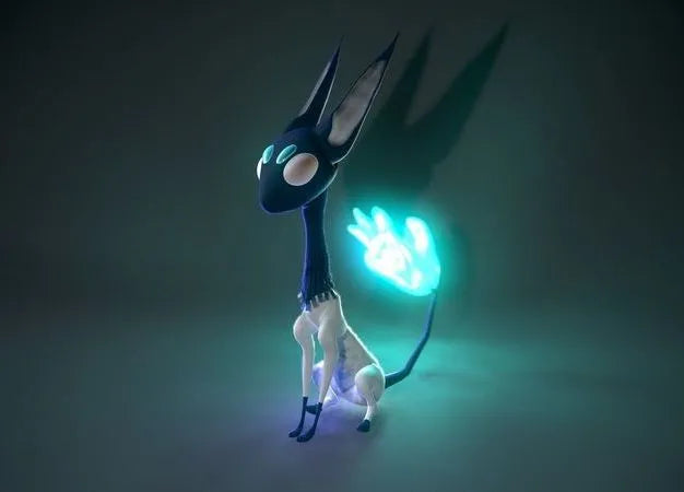 PBR Game 3D Models - Sphinx With Cold Magic