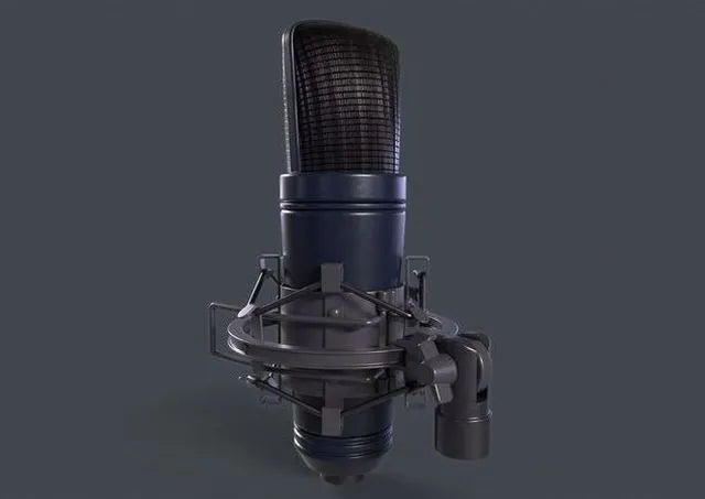 PBR Game 3D Models - Studio Microphone