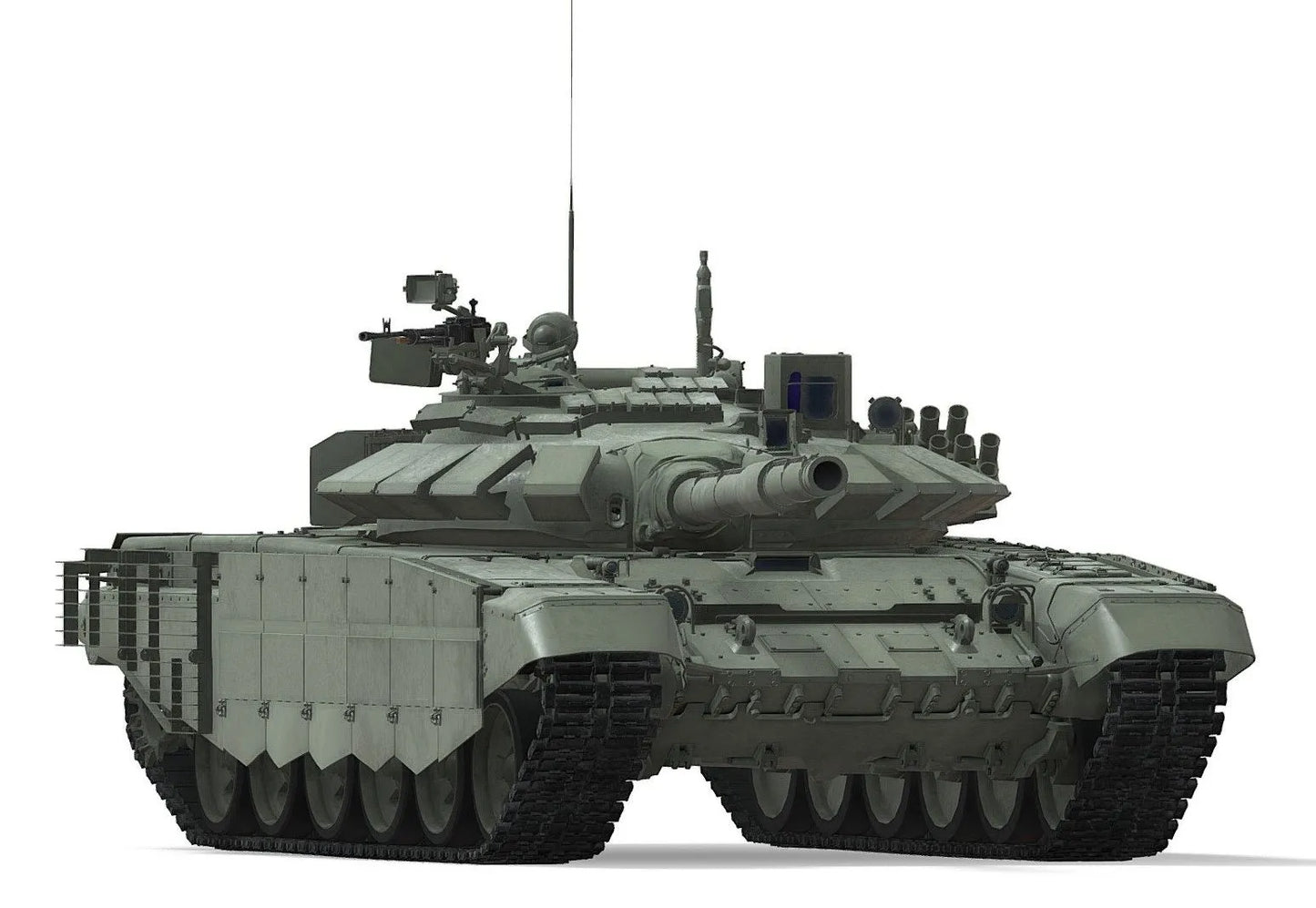 PBR Game 3D Models - T 72B3m Russian Mbt