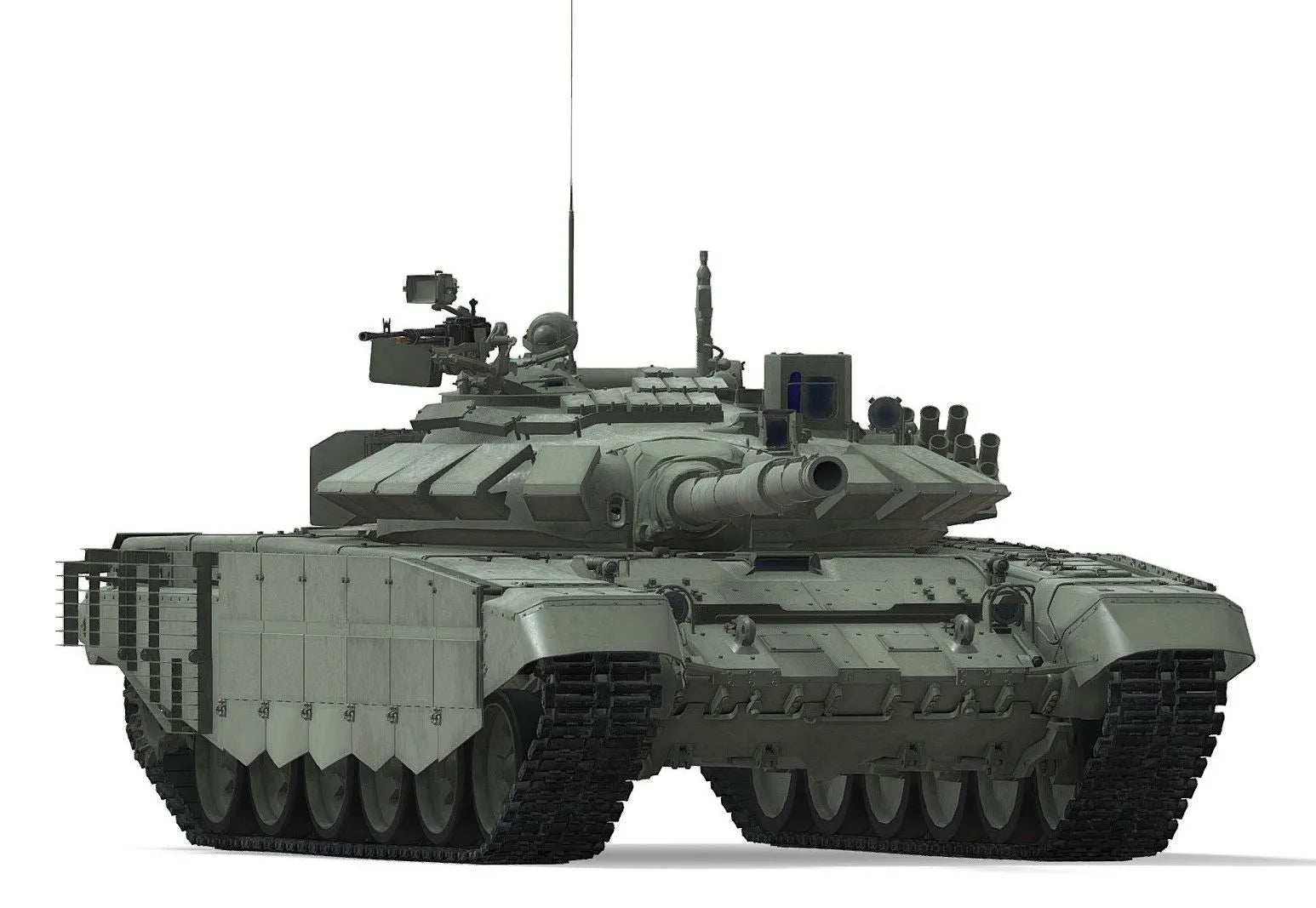 PBR Game 3D Models - T 72B3m Russian Mbt