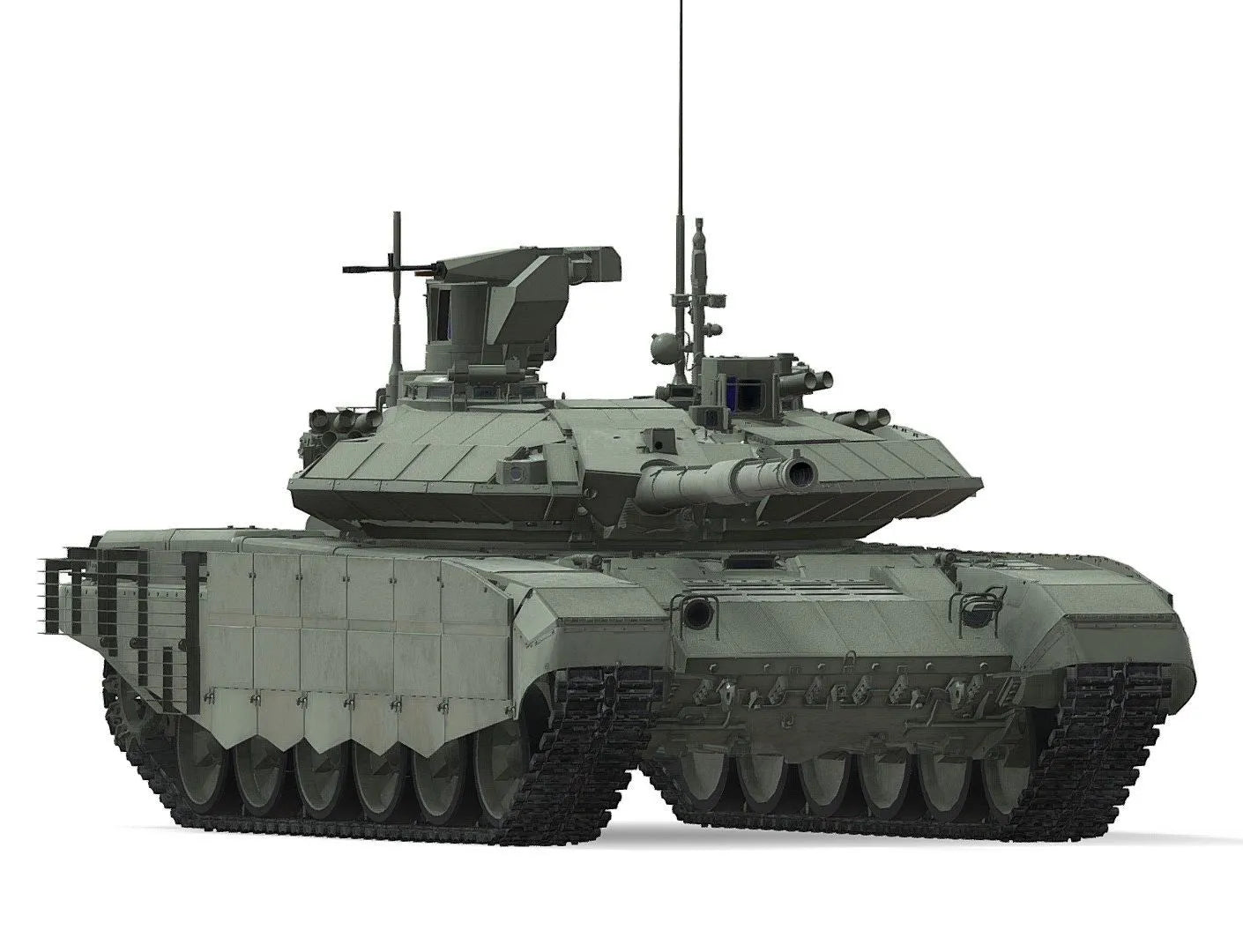 PBR Game 3D Models - T 90M Breakthrough Russian Mbt