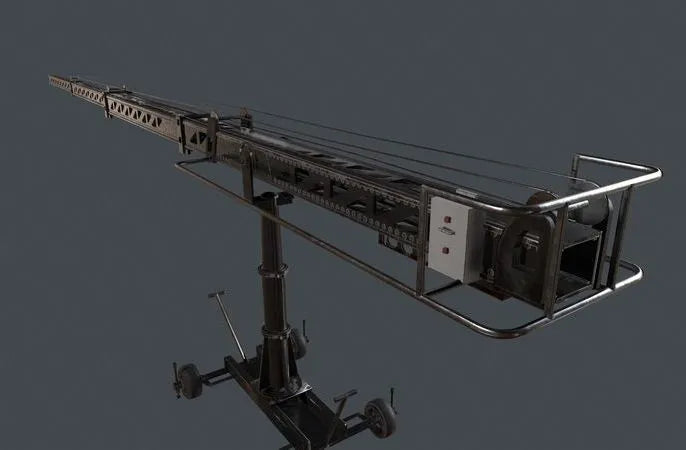 PBR Game 3D Models - Techno Crane 50