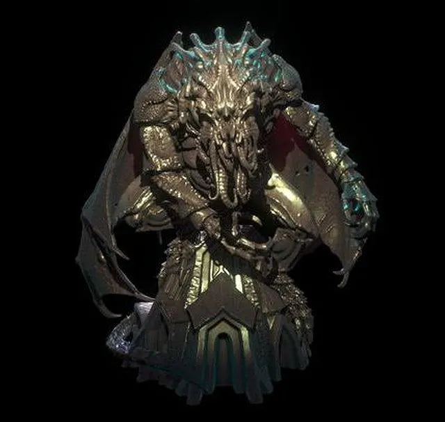 PBR Game 3D Models - The Thing That Should Not Be