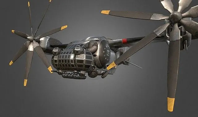 PBR Game 3D Models - Vertibird