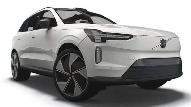 PBR Game 3D Models - Volvo EX90 2023 crossover