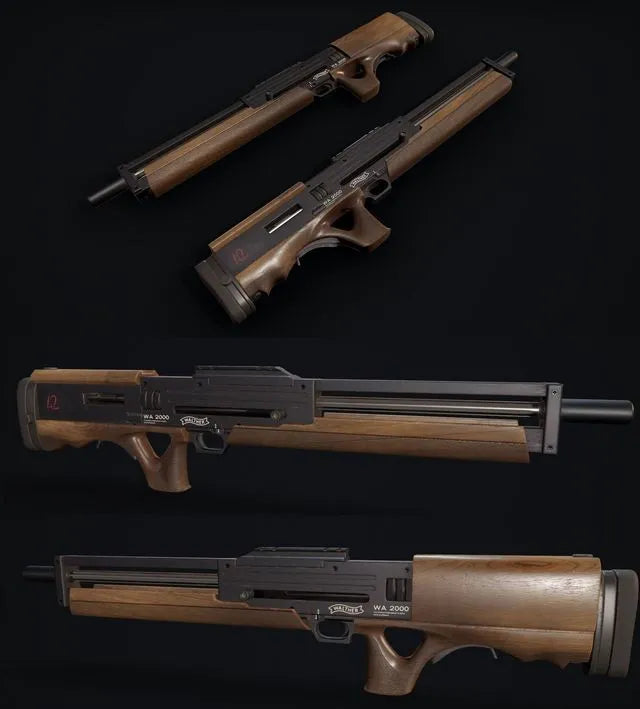 PBR Game 3D Models - Walther WA2000