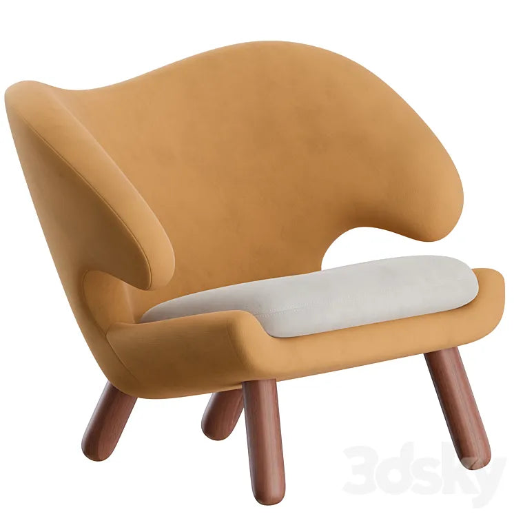 Pelican Chair by Finn Juhl 3DSMAX Model