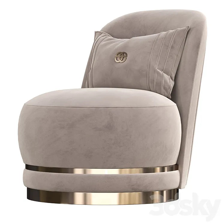 Perla berjer armchair 3DSMAX Model