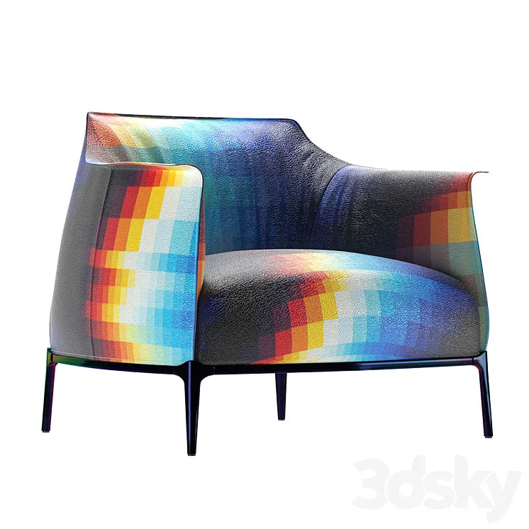PF Archibald Armchair - Poltrona Frau 3DSMAX Model