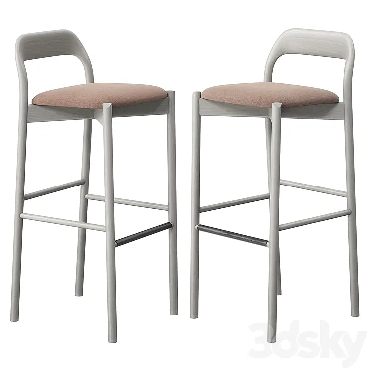 Piaval Earl barstool 3DSMAX Model