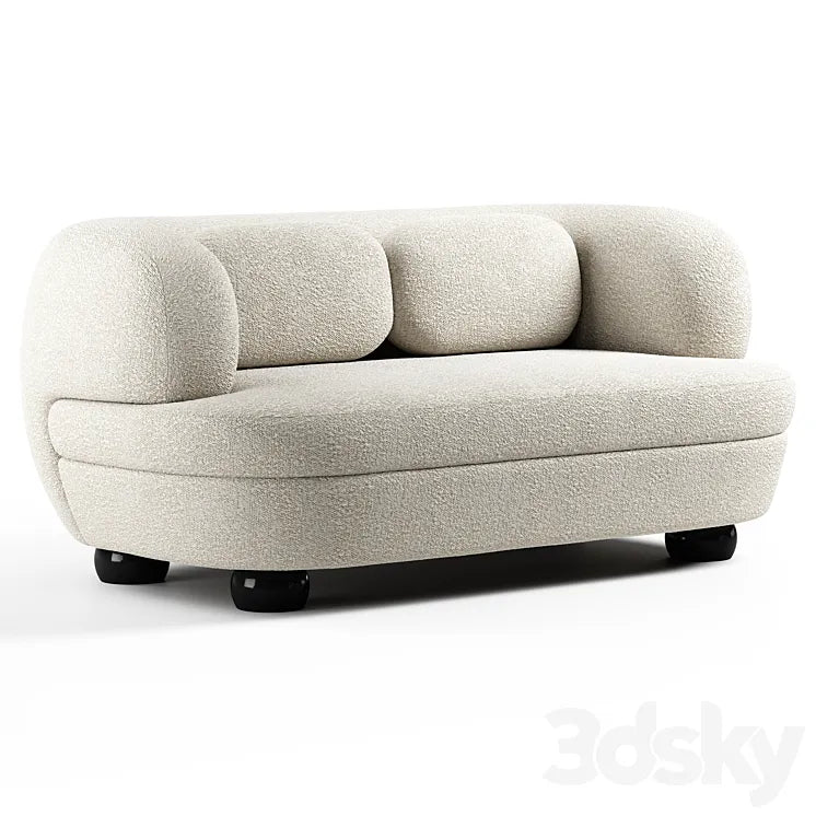 Pierre Augustin Rose - The Sofa Vendome 160 3DSMAX Model