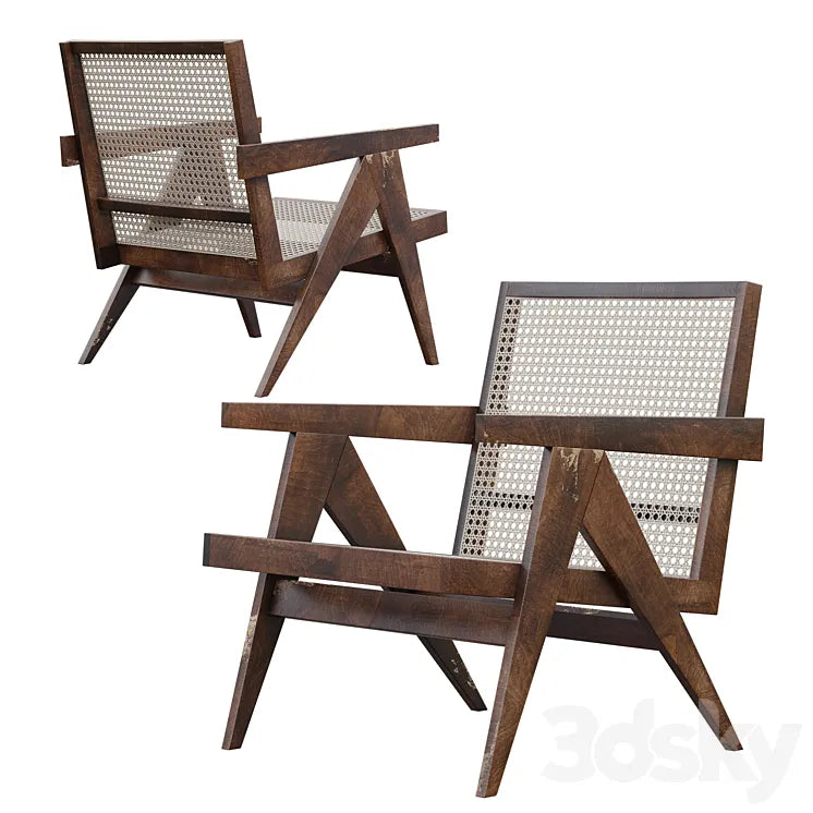 Pierre jeanneret easy armchair 3DSMAX Model
