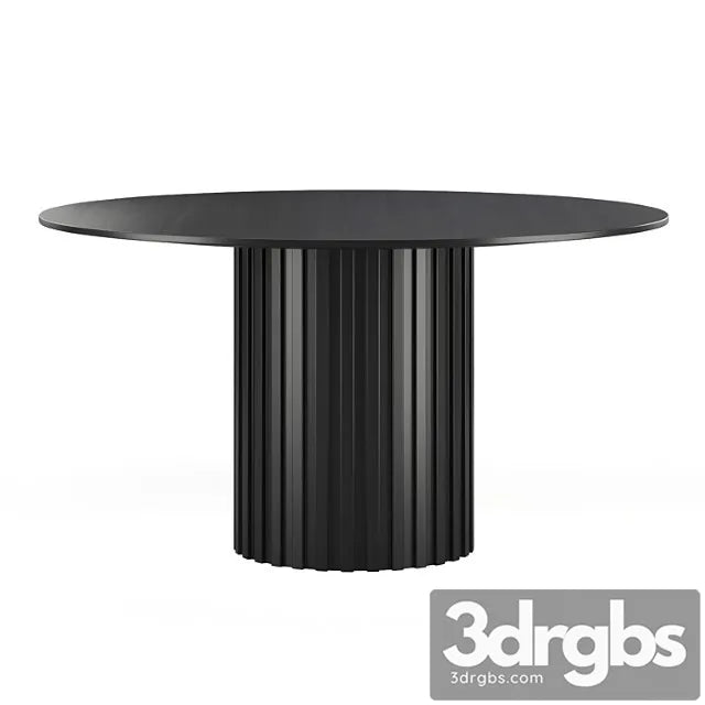 Pilar Gcleaveing ​​Dining Table 3D Model Free