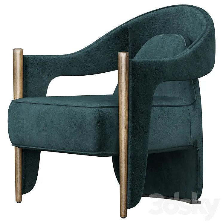 Pin by Ye ze on furniture Armchair 3DSMAX Model