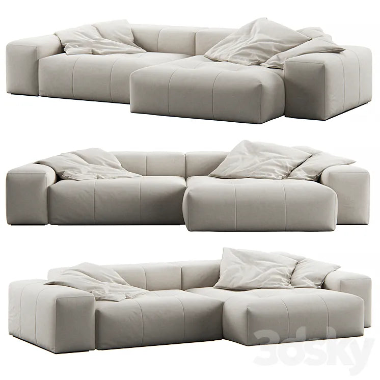 Pixel Corner Sofa by Saba 3DSMAX Model