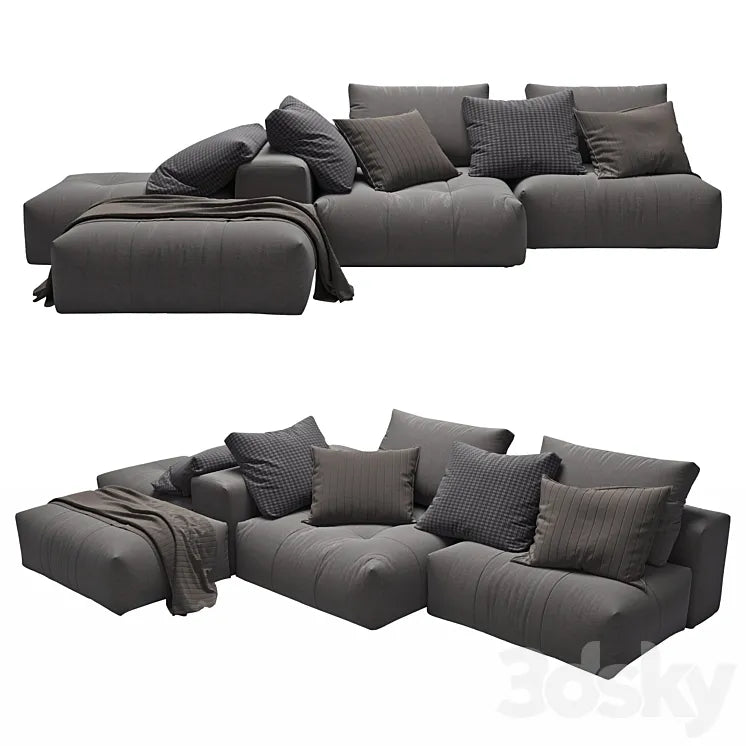 PIXEL Sectional sofa 3DSMAX Model