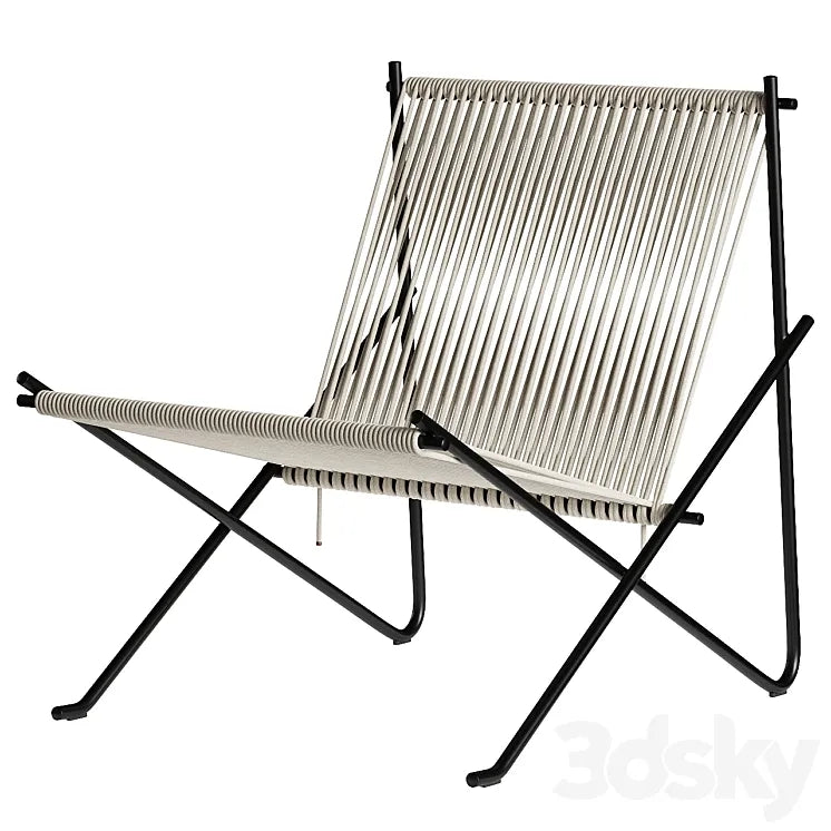 PK4 Lounge Chair by Fritz Hansen 3DSMAX Model