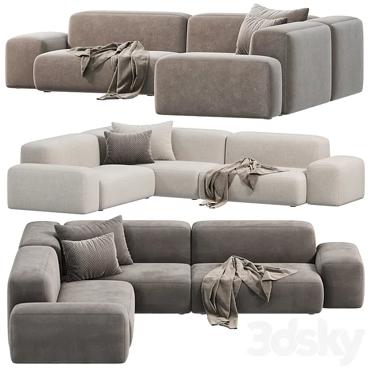 PLUS Sofa by Lapalma sofas 3DSMAX Model