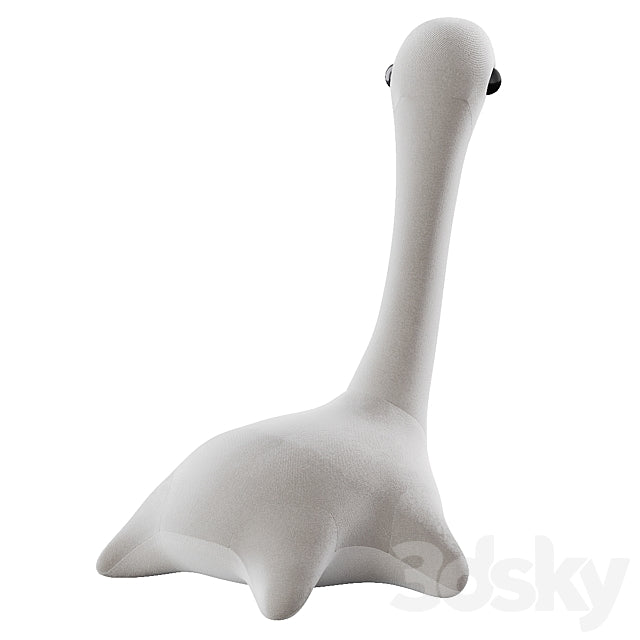 Plush dinosaur with eggs 3ds Max