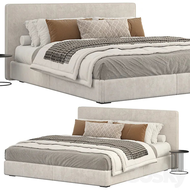 Poliform bruce bed 3DSMAX Model