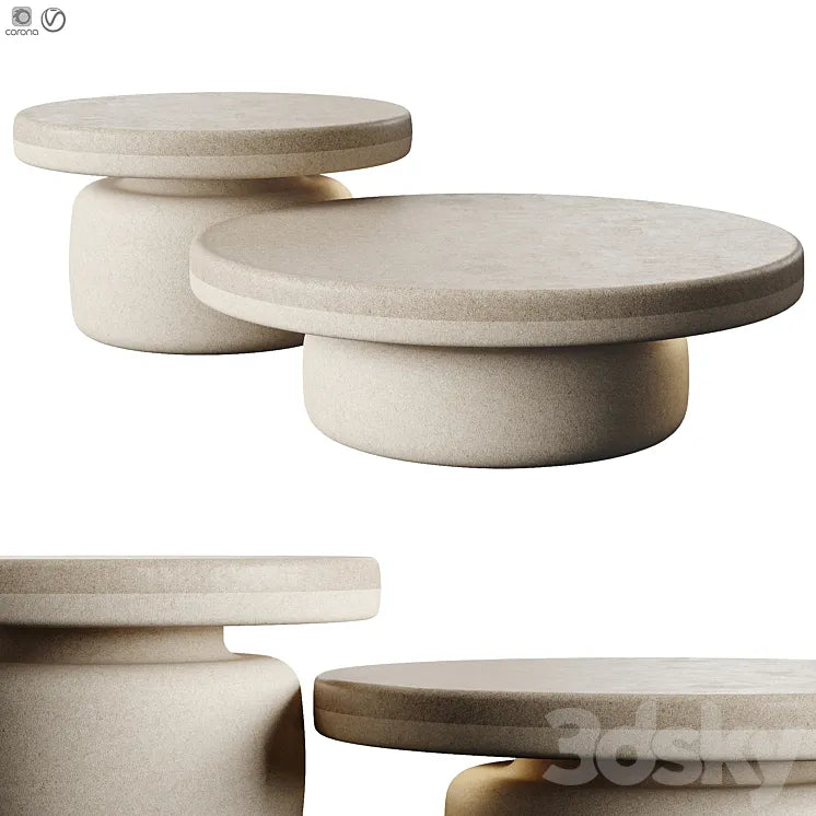 Poliform CREW 2023.2 Coffee Table 3DSMAX Model