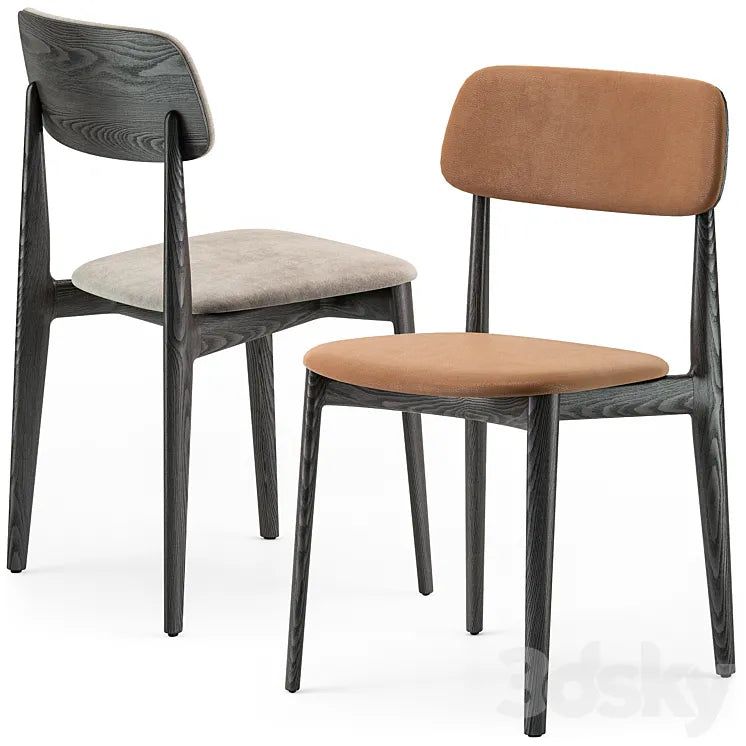 Poliform Curve dining chair 3DSMAX Model