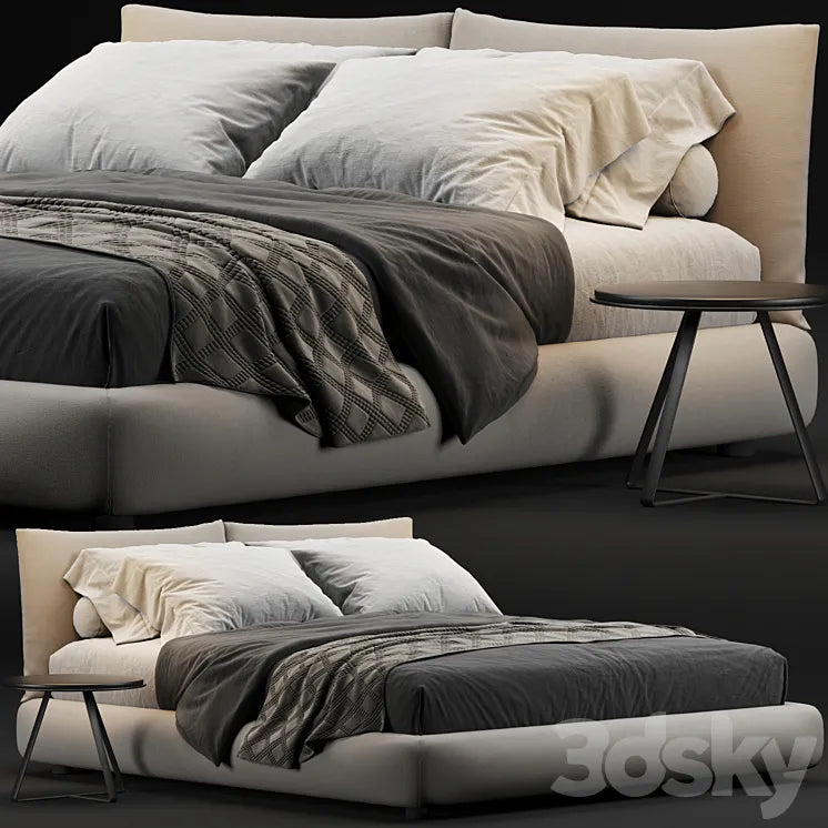 Poliform Dream Bed 3DSMAX Model