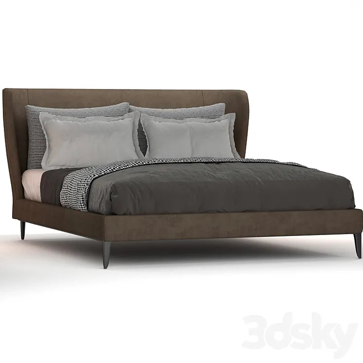 Poliform Gentleman Bed 3DSMAX Model