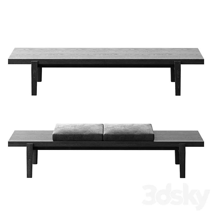 Poliform Home Hotel Bench 3DSMAX Model