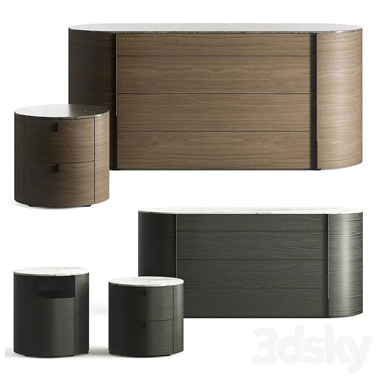 Poliform Onda Living Collection 3DSMAX Model