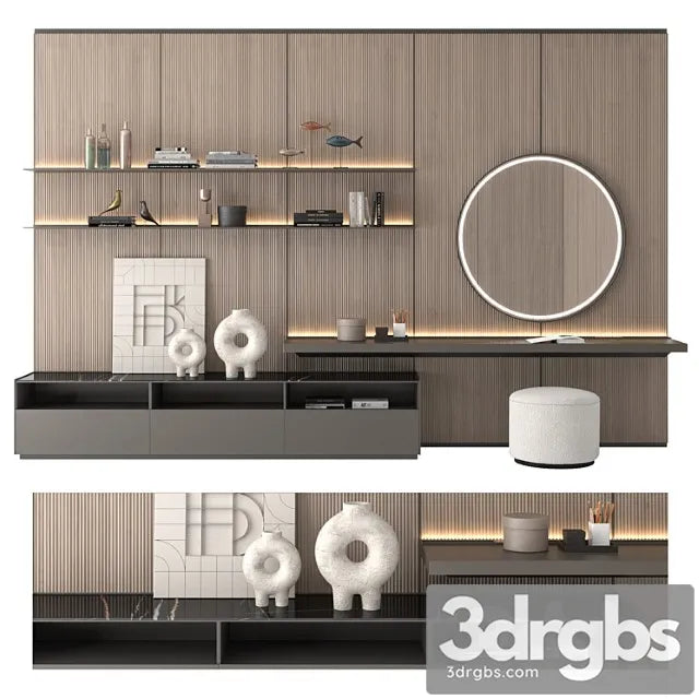 Poliform Set 3D Model Free