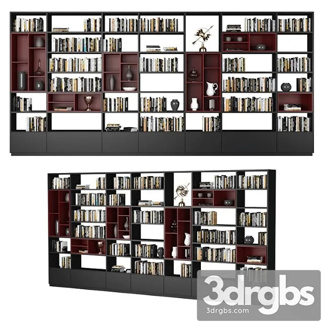 Poliform shelving 3D Model Free