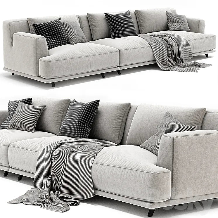 Poliform Tribeca 3 Seats Sofa 3DSMAX Model